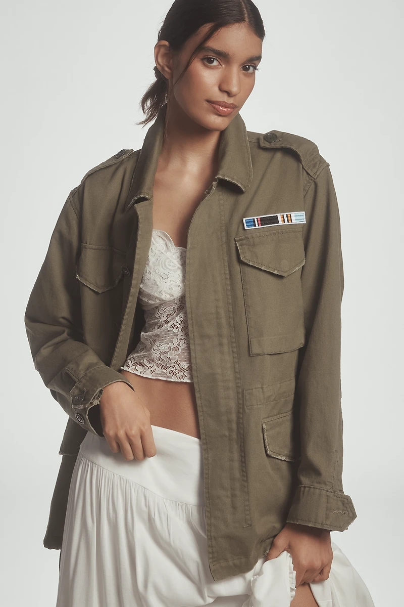 Pilcro Cotton Utility Jacket