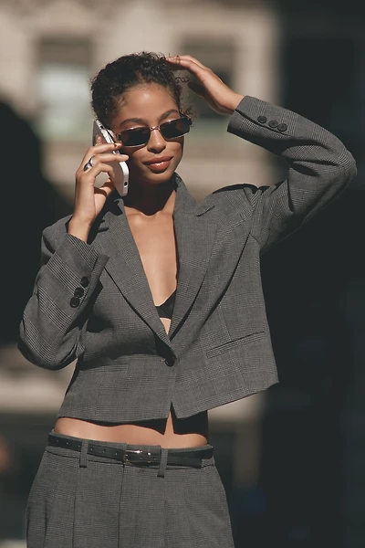 Maeve Crop Boxy Blazer