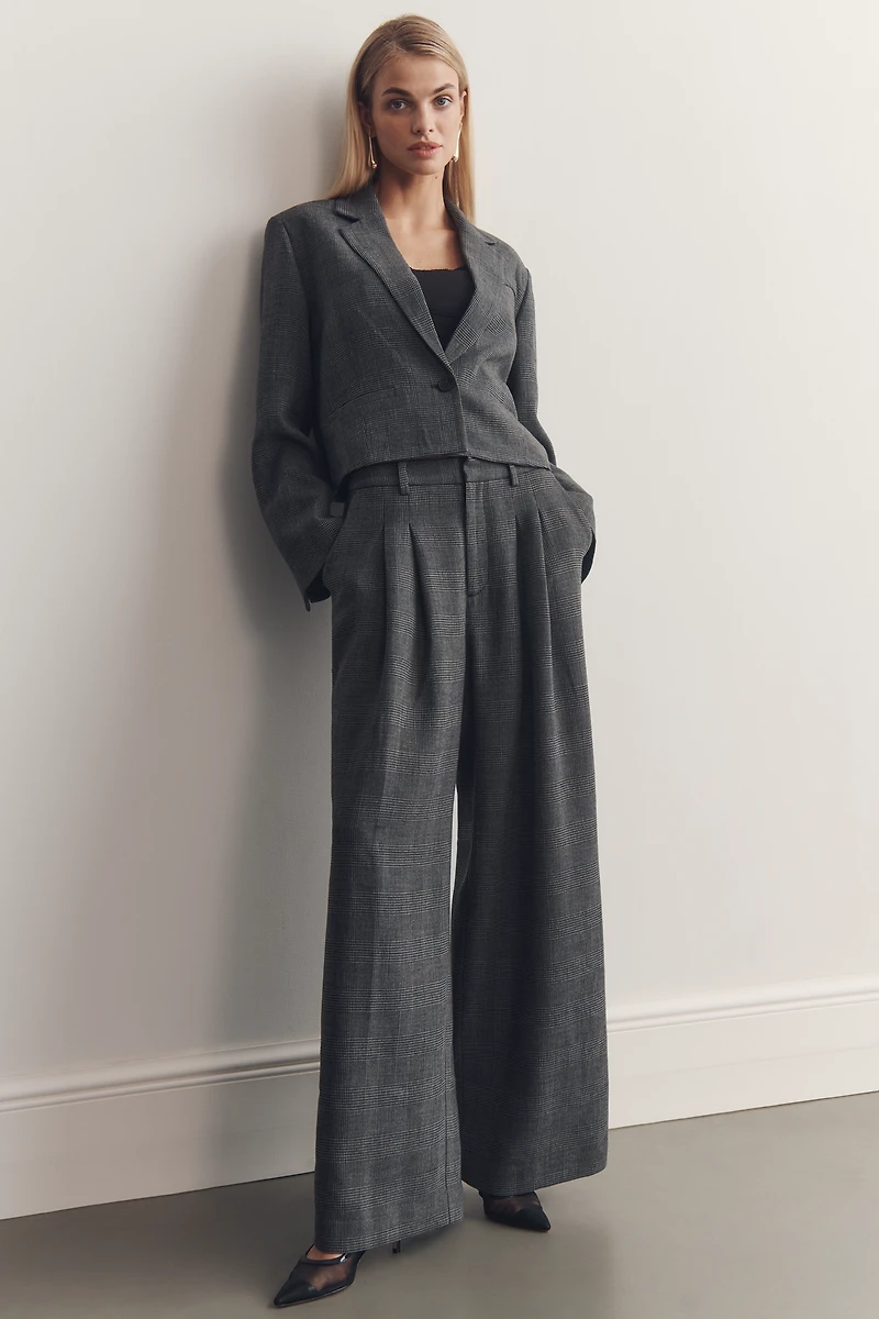 Maeve Crop Boxy Blazer