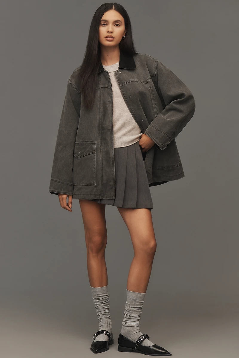 Pilcro Western Denim Barn Jacket