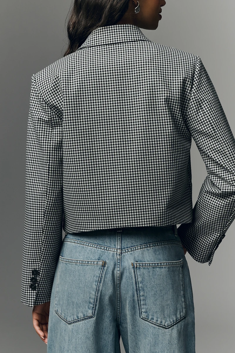 Maeve Boxy Crop Blazer