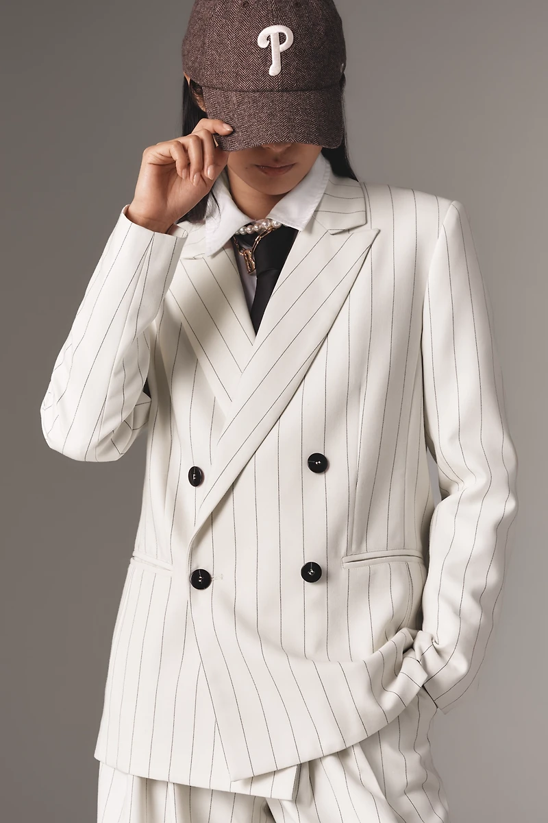 The Rue Oversized Double Breasted Blazer