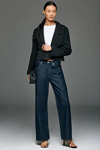 Maeve Crop Knit Blazer