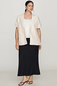 Maeve Puff-Sleeve Blazer