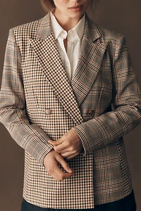 Maeve Multi-Print Blazer