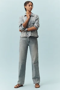 Triarchy Lillian Boxy Western Denim Jacket