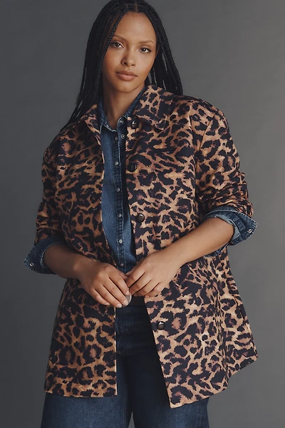 Eloquii Plus Leopard Jacket