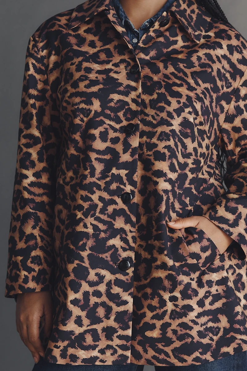 Eloquii Plus Leopard Jacket