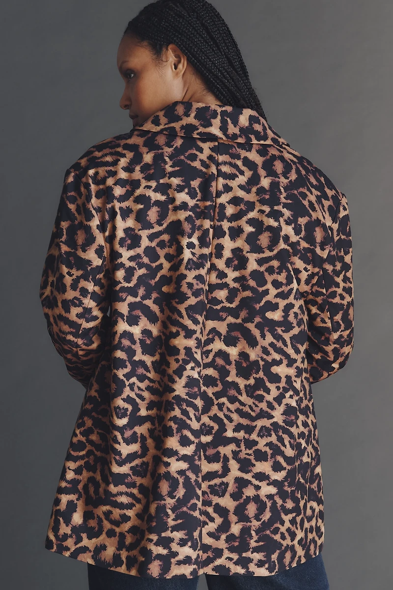 Eloquii Plus Leopard Jacket