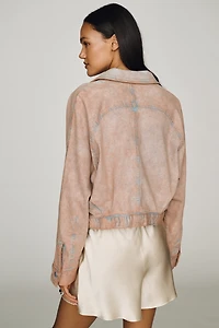 Pilcro Cotton Washed Denim Jacket