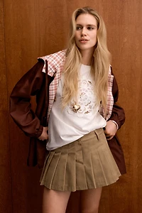 Maeve Reversible Hooded Trench Coat