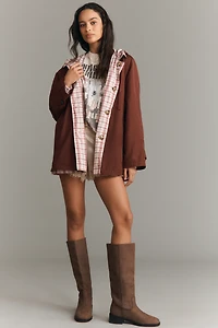 Maeve Reversible Hooded Trench Coat