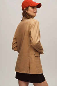 The Tessie Blazer by Maeve: Linen Edition