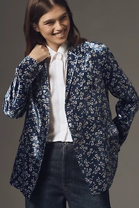 The Tessie Blazer by Maeve: Velvet Edition