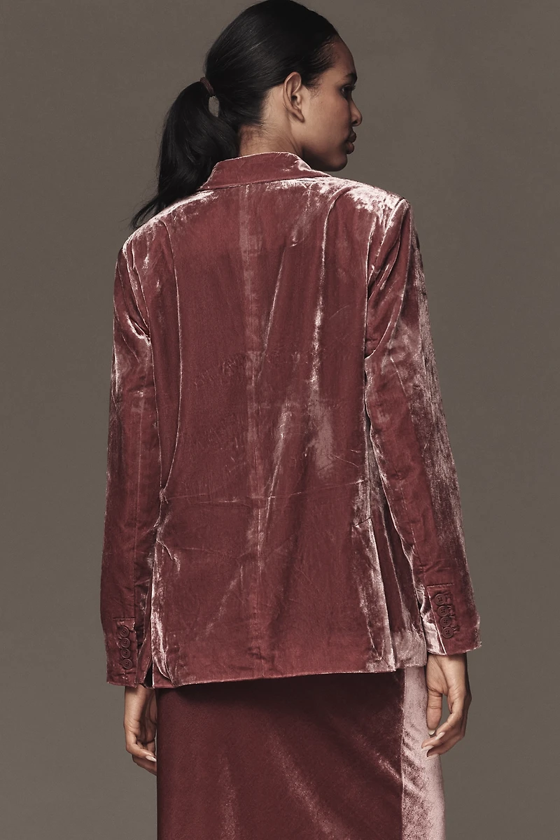 Tessie Blazer by Maeve: Velvet Edition