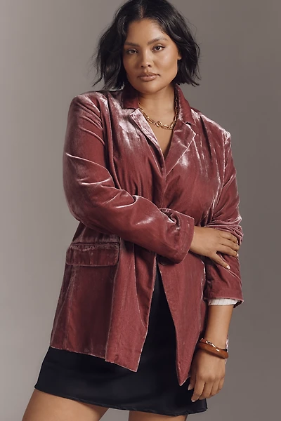 Tessie Blazer by Maeve: Velvet Edition