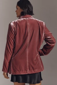 Tessie Blazer by Maeve: Velvet Edition
