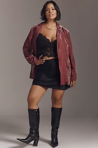 Tessie Blazer by Maeve: Velvet Edition