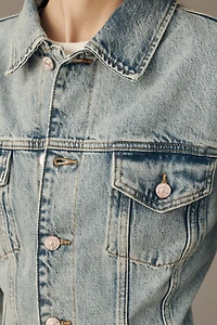 7 For All Mankind Cinched Denim Jacket