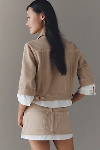 7 For All Mankind Twofer Denim Jacket