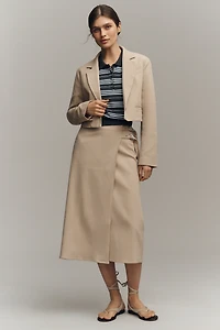 Maeve Cropped Boxy Blazer