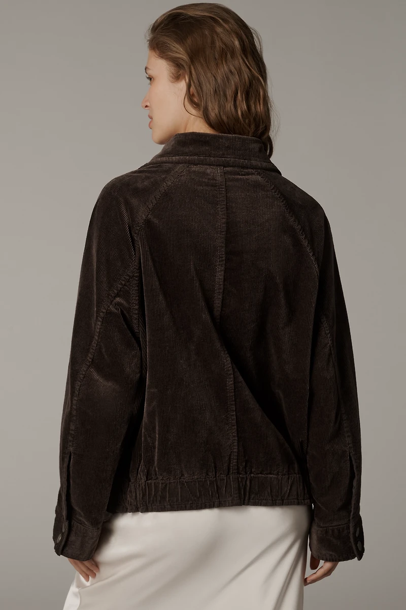 Pilcro Corduroy Bomber Jacket