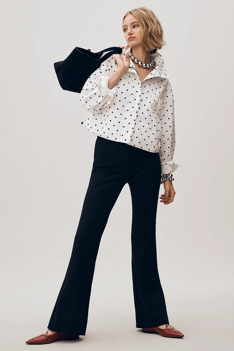 RAISONNEL Polka Dot Bomber Jacket
