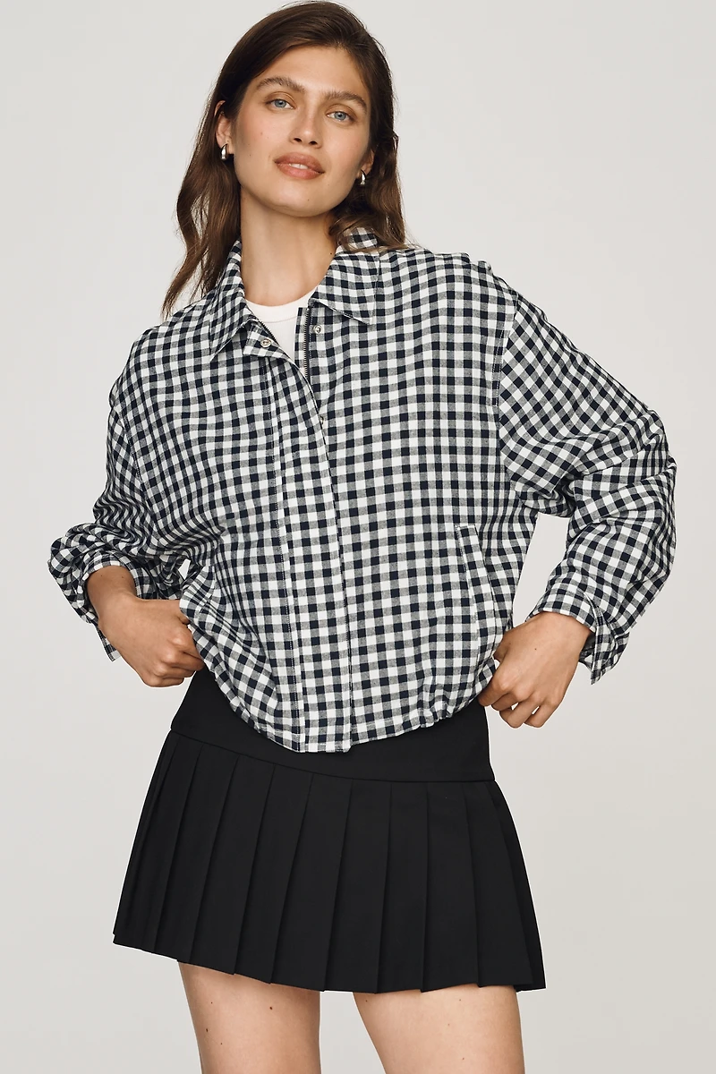 RAISONNEL Gingham Jacket