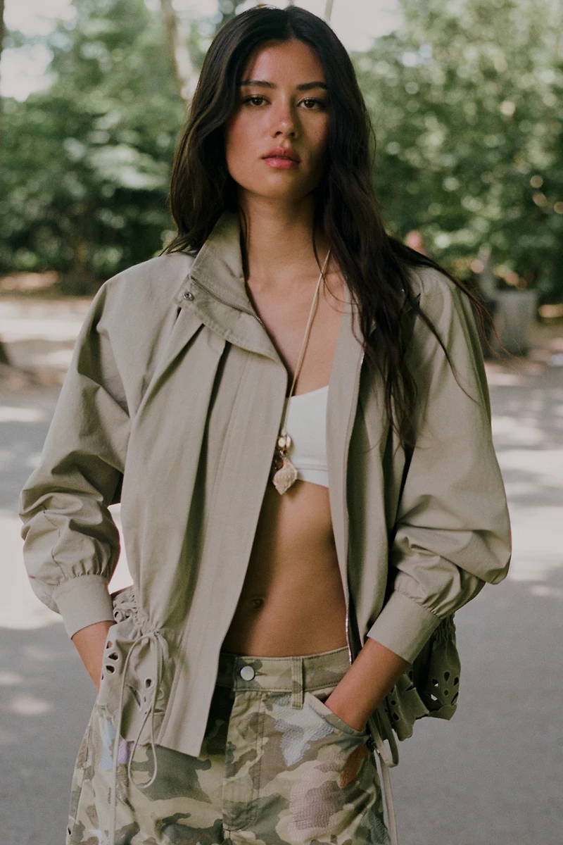 RAISONNEL Eyelet Jacket