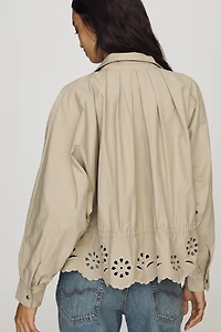 RAISONNEL Eyelet Jacket