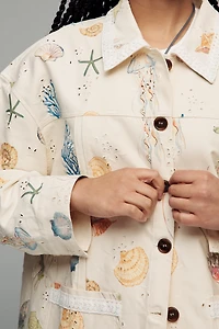 Maude Hayes Cotton Printed Jacket