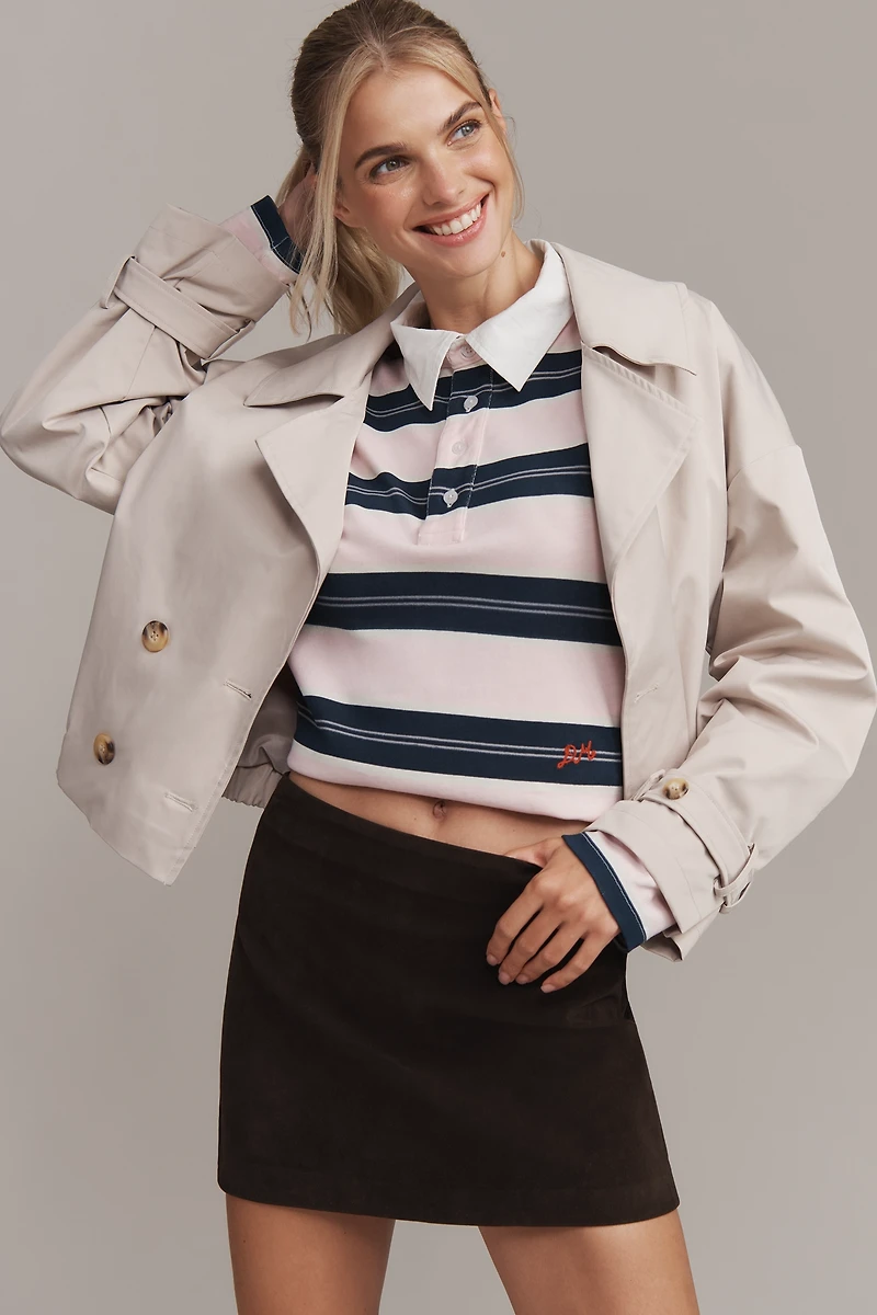 Joe's Jeans Faux-Suede Mini Skirt