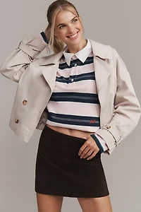 Joe's Jeans Faux-Suede Mini Skirt