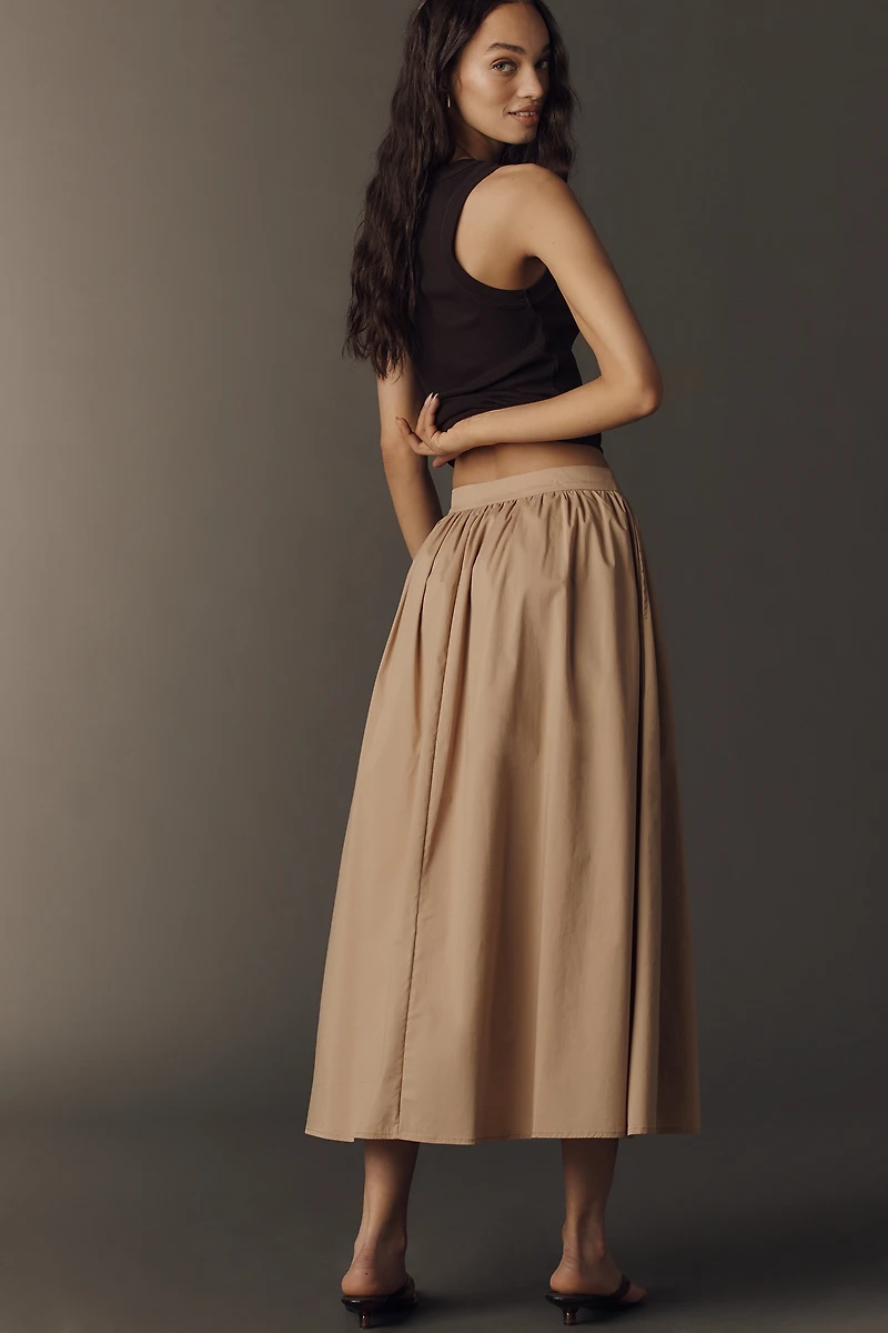 Bishop + Young Cotton Midi Skirt