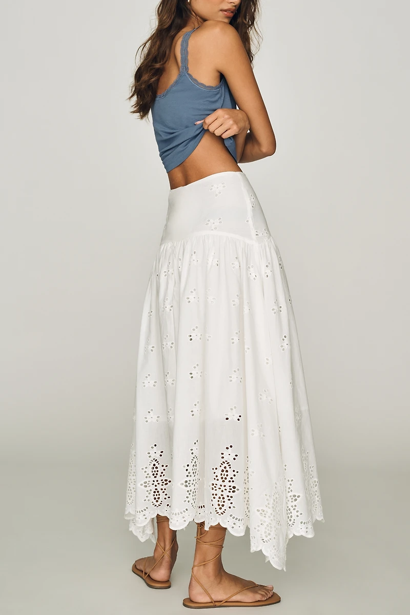 Bishop + Young Sorrento Cotton Maxi Skirt