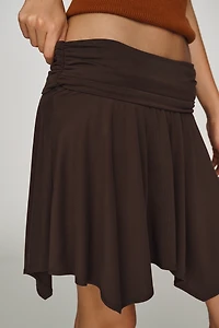 By Anthropologie Hanky Hem Mini Skirt