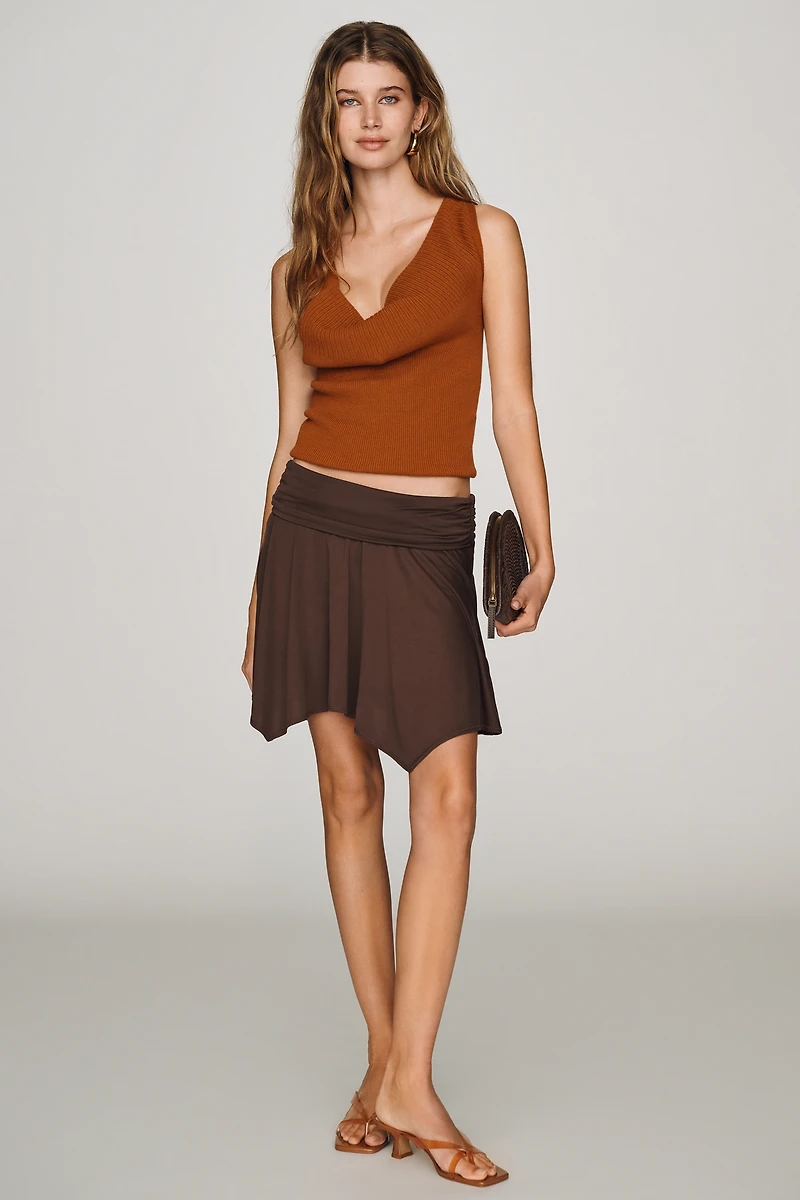 By Anthropologie Hanky Hem Mini Skirt