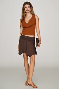 By Anthropologie Hanky Hem Mini Skirt