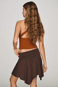 By Anthropologie Hanky Hem Mini Skirt