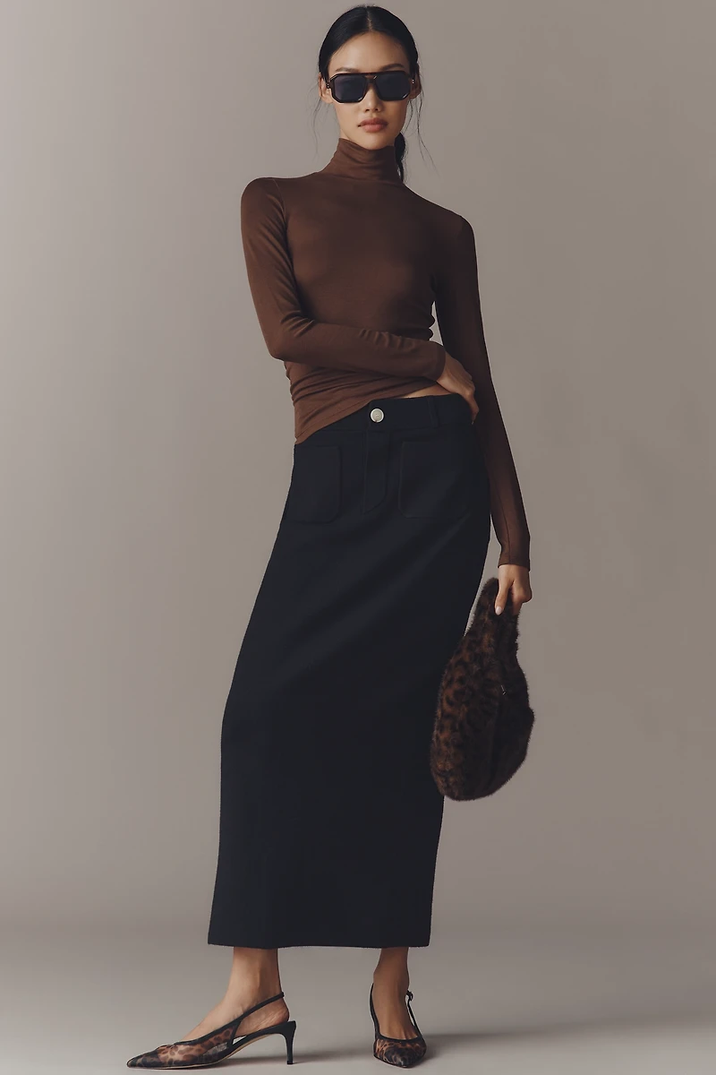 The Colette Sweater Knit Maxi Skirt