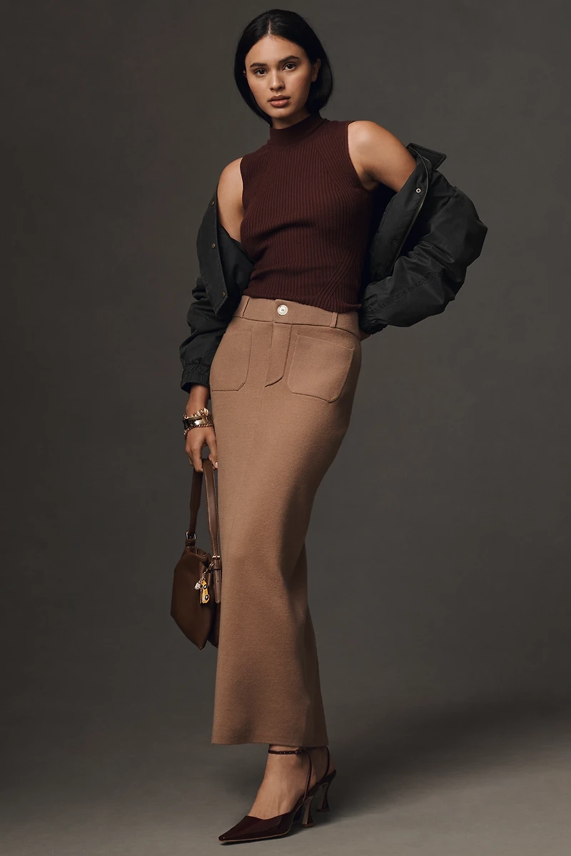 The Colette Sweater Knit Maxi Skirt