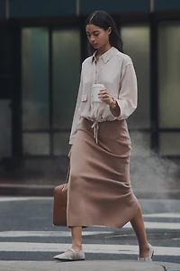 The Colette Sweater Knit Maxi Skirt