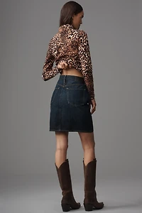 Citizens of Humanity Etta Regenerative Cotton Denim Pencil Skirt