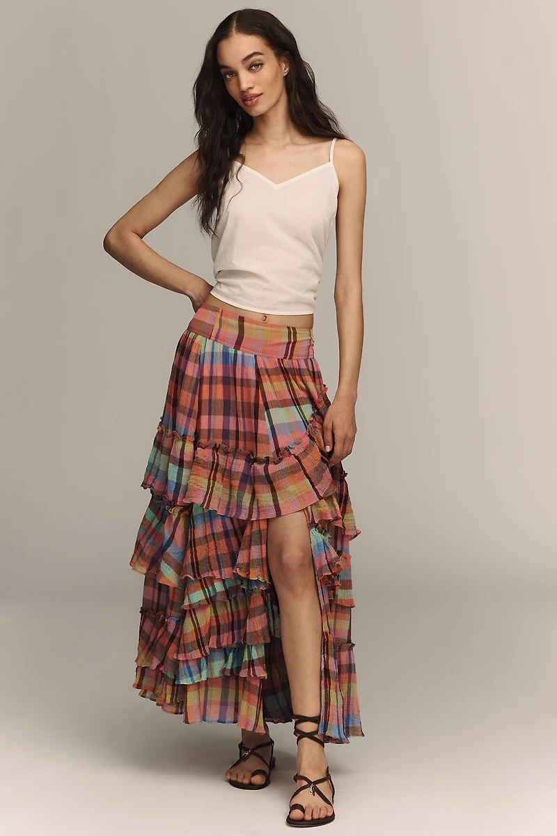 Pilcro Festival Maxi Skirt