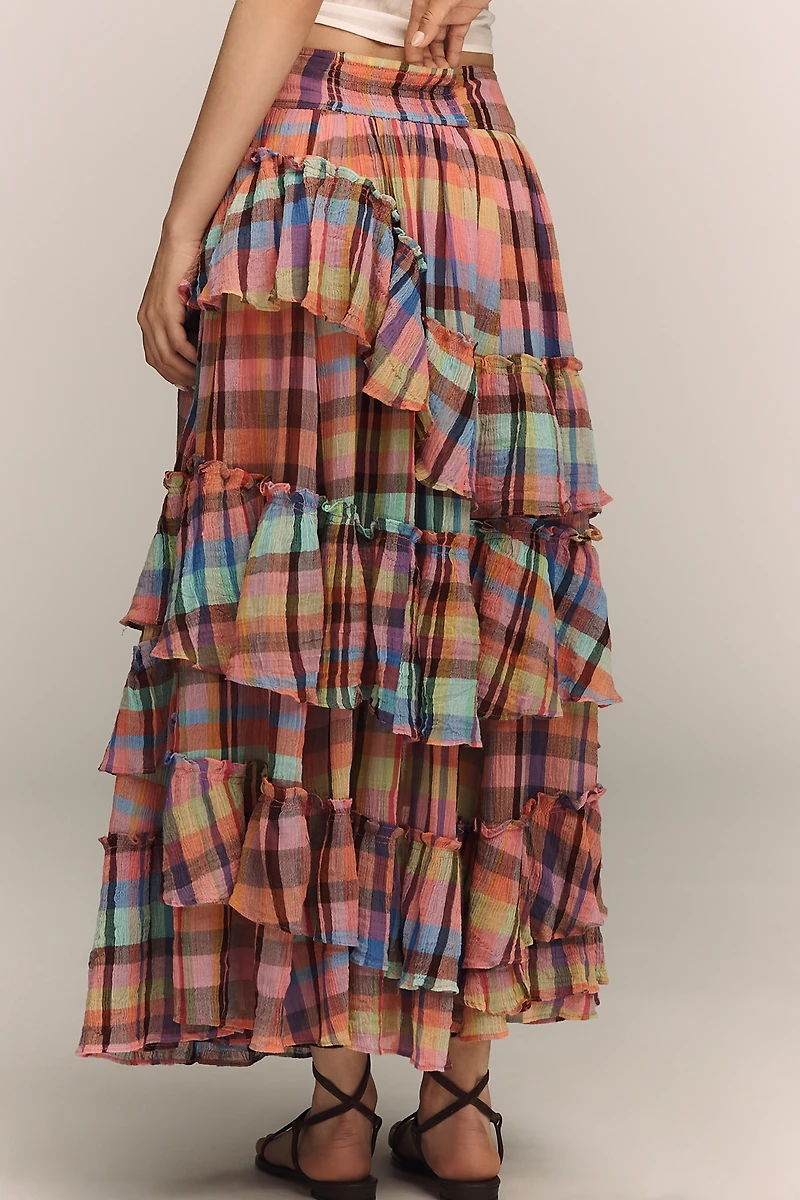 Pilcro Festival Maxi Skirt