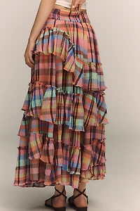 Pilcro Festival Maxi Skirt