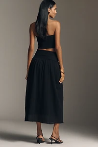 By Anthropologie Knit Midi Skirt