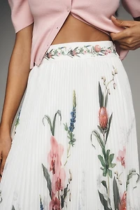 Ranna Gill Pleated Midi Skirt