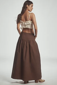 Glamorous Drop-Waist Maxi Skirt