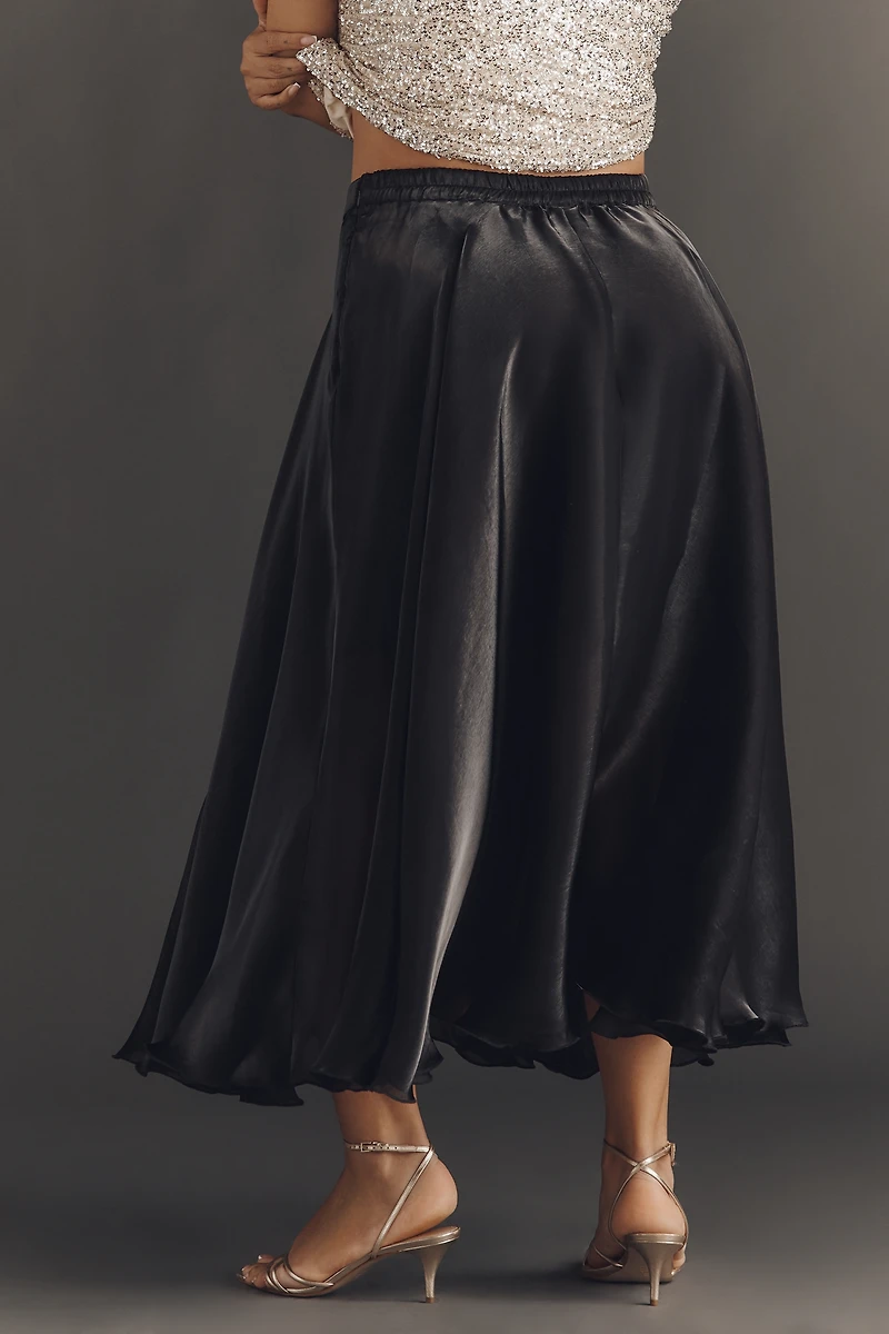 Bl-nk Marea Shine Midi Skirt